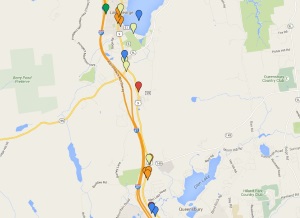 Maps of Lake George Attractions (small)