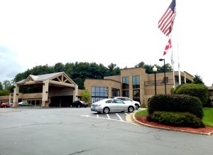 Front of Holiday Inn Resort Lake George