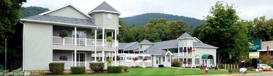 the Quality Inn Lake George